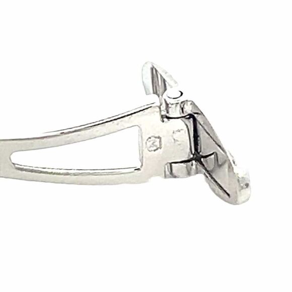 Mikimoto Estate Akoya Pearl Cufflinks Silver 6.15 mm M402 - Picture 8 of 9